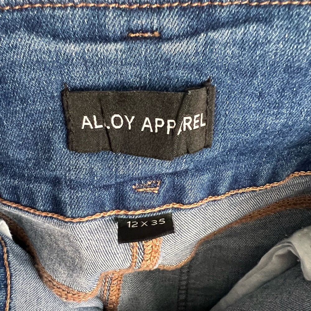 ALLOY Blue High Rise Jeans - Picture 4 of 4